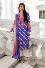 3-PC Stitched Embroidered Lawn Collection AG6-01 P