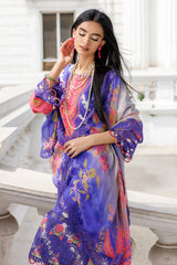 3-PC Stitched Embroidered Lawn Collection AG6-01 P