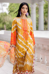 3-PC Stitched Embroidered Lawn Collection AG6-06 P