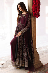 3-PC Embroidered Chiffon CMA-6-213
