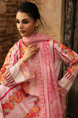 3-PC Stitched Embroidered Lawn CC6-26P
