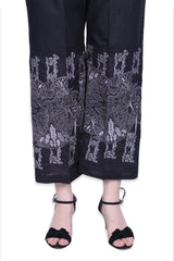 Black 1 Piece Cambric Trouser TR-17-15