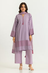 3PC Jacquard Block Printed Suit