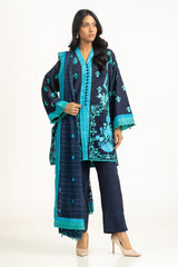 3PC Khaddar Embroidered Suit