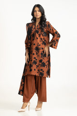 3PC Khaddar Printed Suit