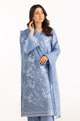 3PC Lawn Embroidered Suit