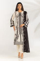 3PC Lawn Embroidered Suit