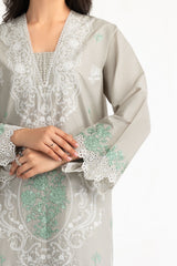 3PC Lawn Embroidered Suit