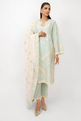 3PC Lawn Embroidered Suit