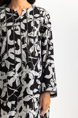 3PC Lawn Printed Suit With Embroidered