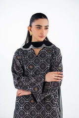 3PC Swiss Voile Embroidered Suit