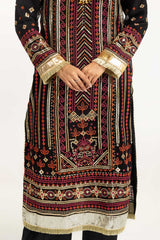 3PC Bamber Chiffon Embroidered Suit