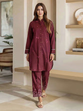 2 Piece Lawn Suit- Embroidered (Pret)