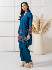 2 Piece Suit- Embroidered (Pret)