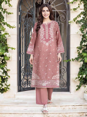 2 Piece Lawn Suit- Embroidered (Pret)
