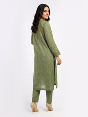 2 Piece Viscose Suit- Embroidered (Pret)