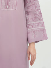 2 Piece Viscose Cotton Suit- Embroidered (Pret)