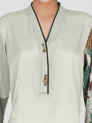 2 Piece Silk Suit (Pret)