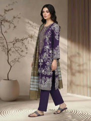 3 Piece Lawn Suit- Embroidered (Pret)