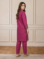 2 Piece Lawn Suit- Embroidered (Pret)