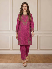 2 Piece Lawn Suit- Embroidered (Pret)