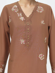 2 Piece Lawn Suit- Embroidered (Pret)