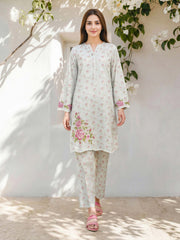 2 Piece Lawn Suit- Embroidered (Pret)