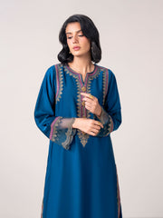 2 Piece Silk Suit- Embroidered (Pret)