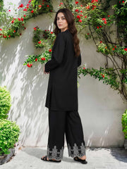 2 Piece Silk Suit- Embroidered (Pret)
