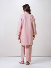 2 Piece Yarn Dyed Suit-Embroidered (Pret)