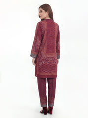 2 Piece Satin Suit (Pret)