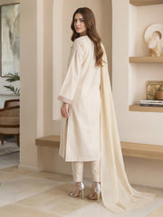 3 Piece Lawn Missouri Suit- Embroidered (Pret)