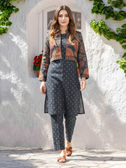 2 Piece Lawn Suit- Embroidered (Pret)