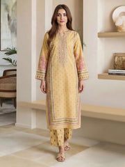 2 Piece Lawn Suit- Embroidered (Pret)