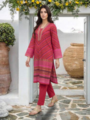 2 Piece Lawn Suit- Embroidered (Pret)