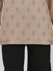Lawn Slub Kurti- Embroidered (Pret)
