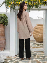 Lawn Slub Kurti- Embroidered (Pret)