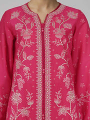 3 Piece Lawn Suit- Embroidered (Pret)