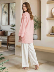 Yarn Dyed Kurti- Embroidered