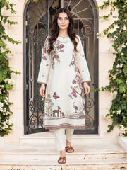 2 Piece Lawn Texture Suit- Embroidered (Pret)