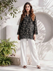 Silk Kurti- Embroidered (Pret)