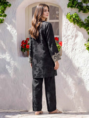 2 Piece Silk Suit- Embroidered (Pret)