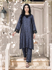 2 Piece Silk Suit- Embroidered (Pret)