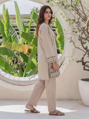 2 Piece Lawn Suit- Embroidered (Pret)