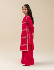 2 PIECE FLORAL EMBROIDERED SUIT