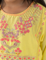 2 PIECE TILLA EMBROIDERED SUIT