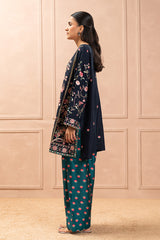 EMBROIDERED RAW SILK SHIRT (LUXURY PRET)