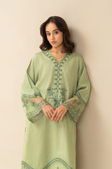 EMBROIDERED DORIA SHIRT (PRET)
