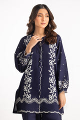 Cambric Embroidered Co-Ord Set