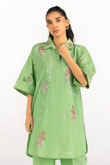 Cambric Embroidered Co-Ord Set